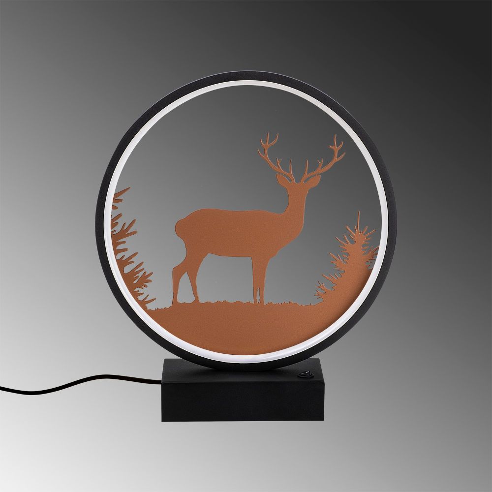 Stolna lampa XMAS7 Black Copper slika 5
