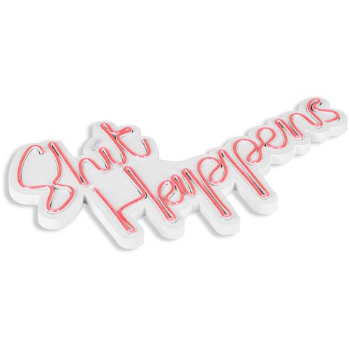 Shit Happens - Pink Pink Decorative Plastic Led Lighting slika 6