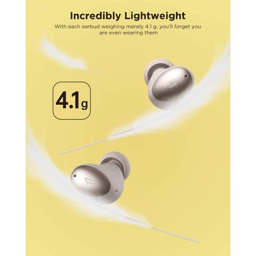 1MORE Colorbuds wireless headphones gold slika 1