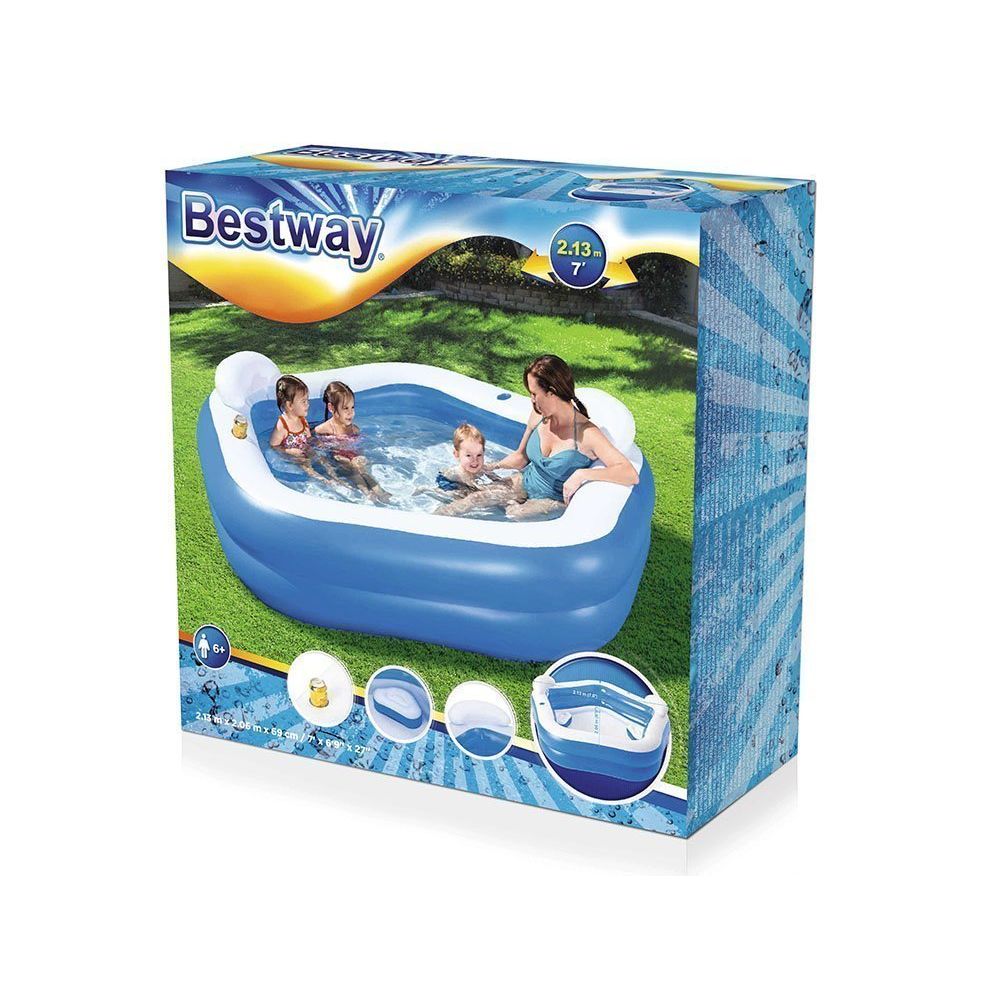 Bestway 54153 Pentagon bazen na napuhavanje 213x206x69cm slika 6