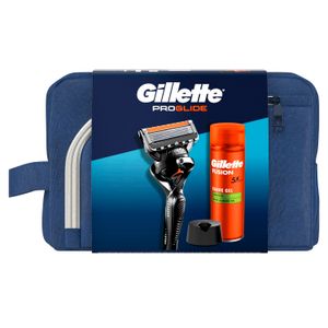 Gillette komplet s brijačem Proglide + gel za brijanje + postolje za brijač