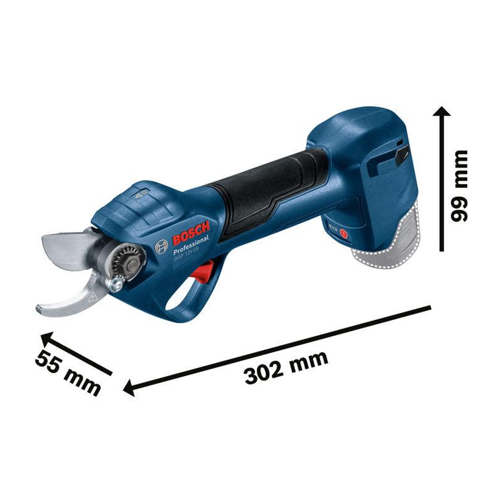 Bosch akumulatorske škare GGP 12V-25 slika 3