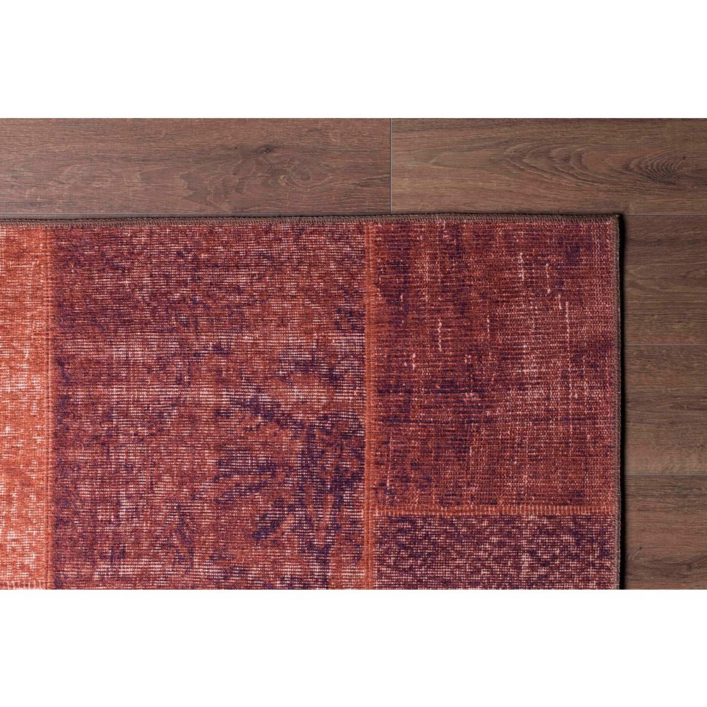 Šareni Čenil Tepih Jazz Chenille - Narančasta AL 62 (140 x 190 cm) slika 3