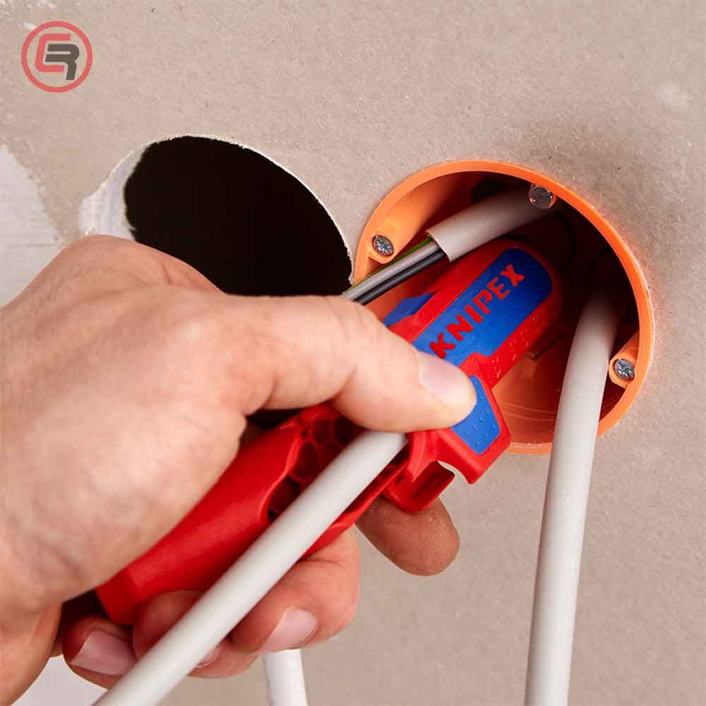 Knipex Skidač Izolacije Univerzalni ErgoStrip fi 8-13 mm Za Ljevake - 16 95 02 SB slika 11