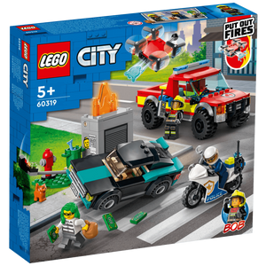 Lego Vatrogasna akcija i policijska potjera, LEGO City - Vatrog. akcija i policijska potjera