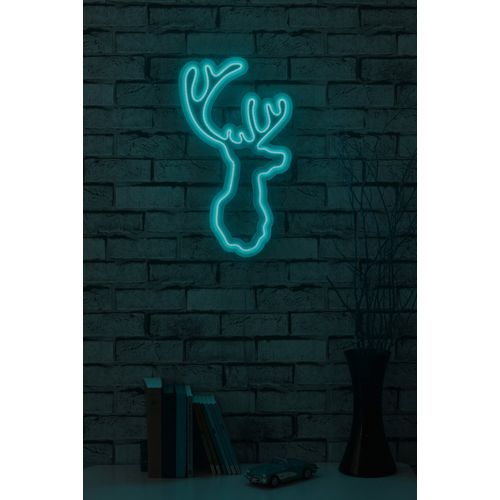 Wallity Ukrasna plastična LED rasvjeta, Deer - Blue slika 2