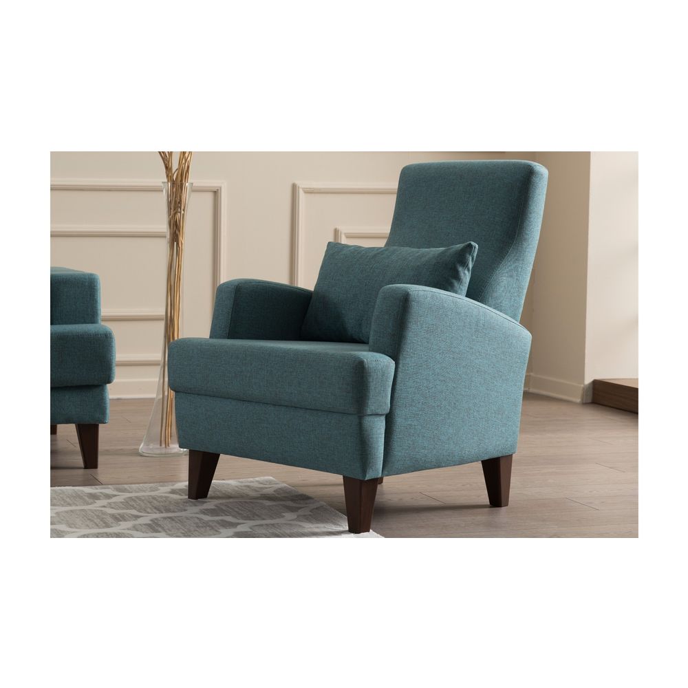 Kana Bergere - Tirkizna Wing Chair slika 1