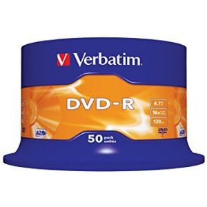 Verbatim DVD-R 16x 1/50