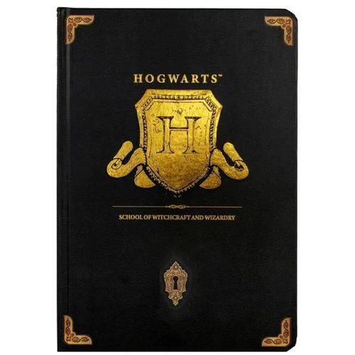 Harry Potter A5 Chunky Notebook Hogwarts Shield (Fsc) slika 1