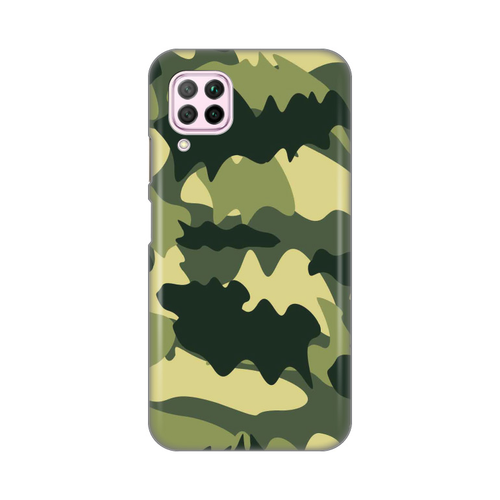 Torbica Silikonska Print Skin za Huawei P40 Lite/Nova 6 SE Army slika 1