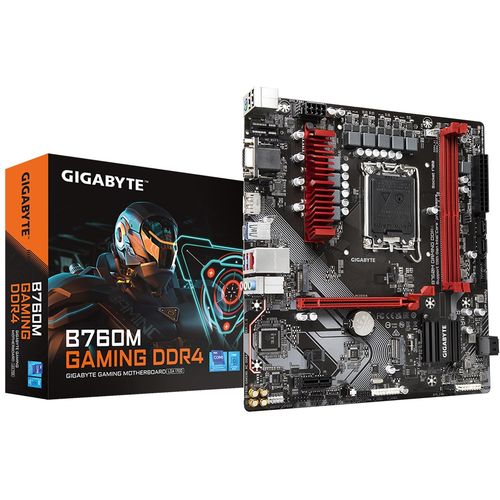 Gigabyte B760M GAMING DDR4 LGA 1700, B760 Chipset, 2x DDR4, Support for the 13th and 12th Gen, Fast Networks：2.5GbE LAN slika 1