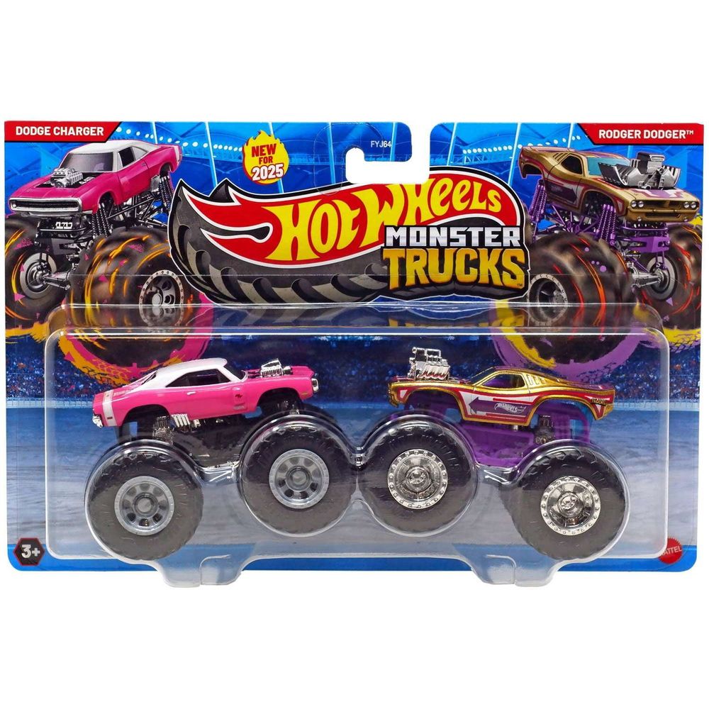 Monster Trucks Demolition Doubles 1:64 Set od dva vozila slika 2