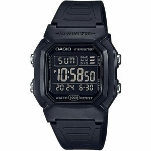 Muški sat Casio W-800H-1BVES Ø 36 mm Crna