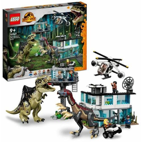 Igra Gradnje + Figurice Lego Jurassic World Attack slika 1