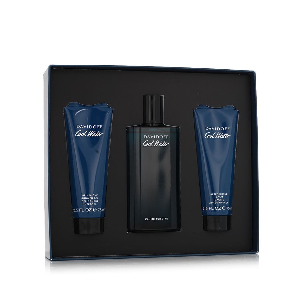 Davidoff Cool Water for Men EDT 125 ml + ASB 75 ml + SG 75 ml (man) slika 1