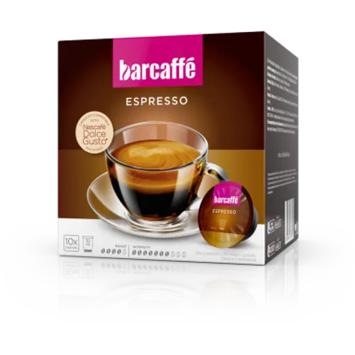 Barcaffe Dolce Gusto kapsule Espresso-OŠTEČENA AMBALAŽA slika 1