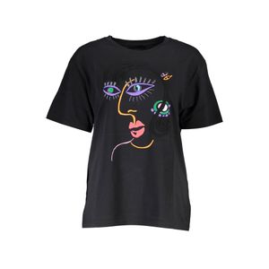 DESIGUAL BLACK WOMAN SHORT SLEEVE T-SHIRT