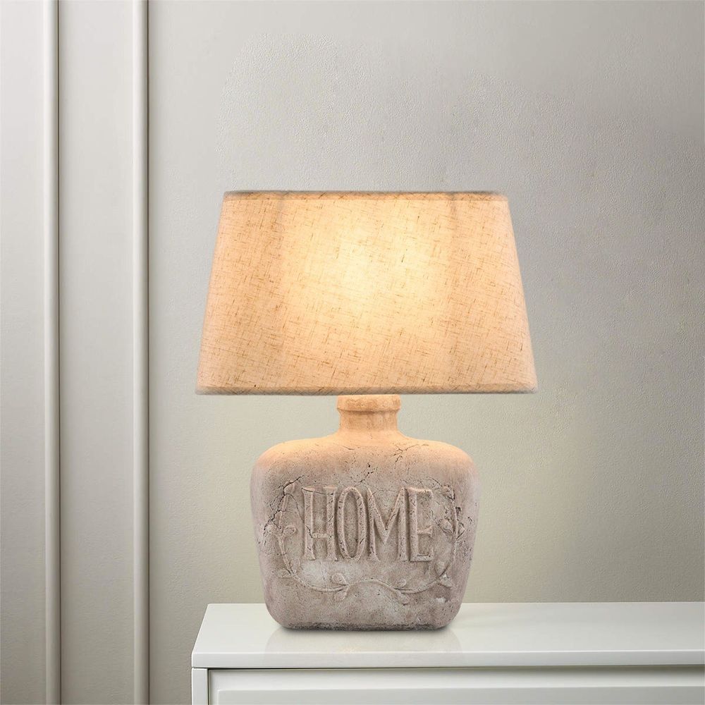Siva Stolna Lampa 3050-6-16 slika 1