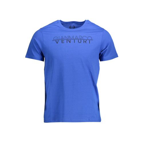 GIAN MARCO VENTURI MEN'S SHORT SLEEVE T-SHIRT BLUE slika 1