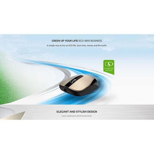 Genius ECO-8015 Rechargeable Wireless Mouse Chocolate, NEW Package slika 3