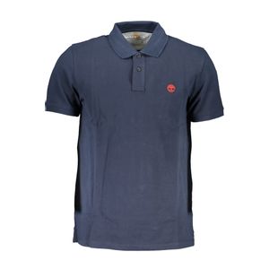 TIMBERLAND MEN'S SHORT SLEEVED POLO SHIRT BLUE