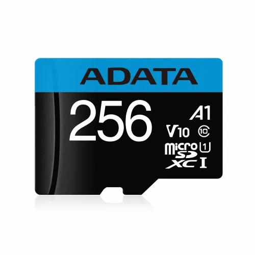 Micro SD Card 256GB AData + SD adapter AUSDX256GUICL10A1-RA1/ class 10 slika 1