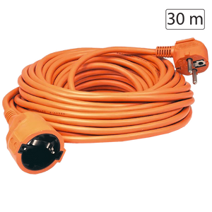 home Produžni strujni kabel 1 utičnica, 30m, H05VV-F 3G 1,5mm² - NV 2-30/OR/1.5