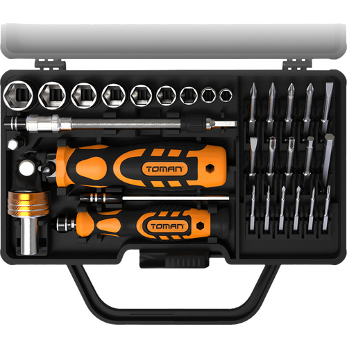 Toman Set alata, za precizne popravke,  31 kom - TT-3100 slika 4