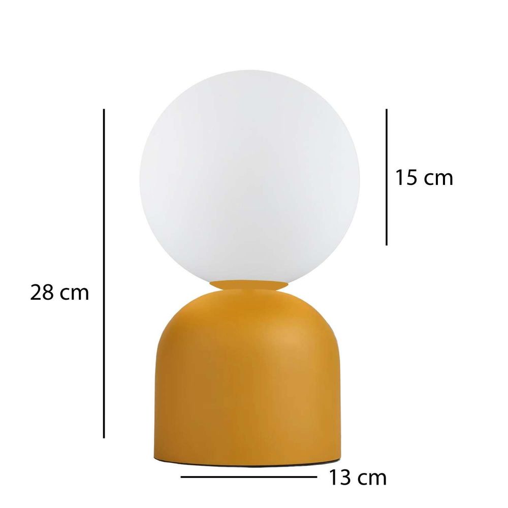 Žuta Stolna Lampa 241645 slika 3