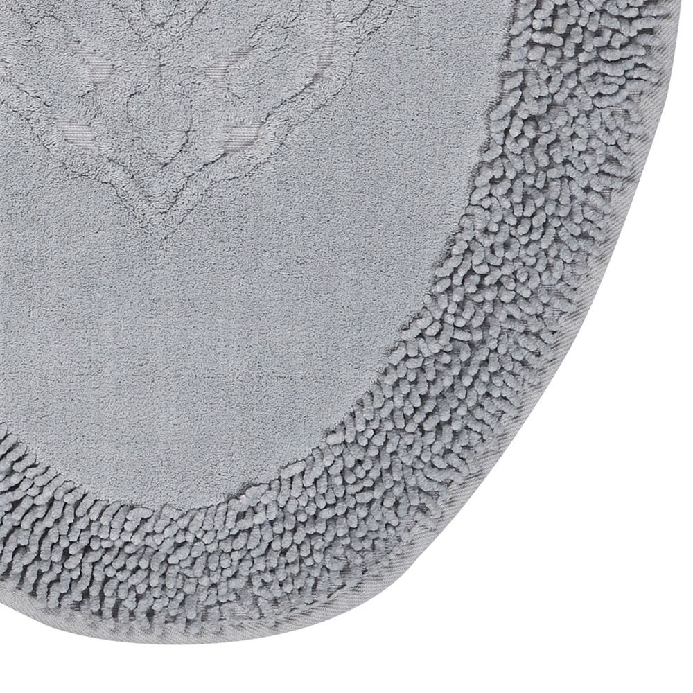 Set Pamučnih Kupatilskih Podmetača Cottonkt 000418 Sivi (2 Komada) slika 5