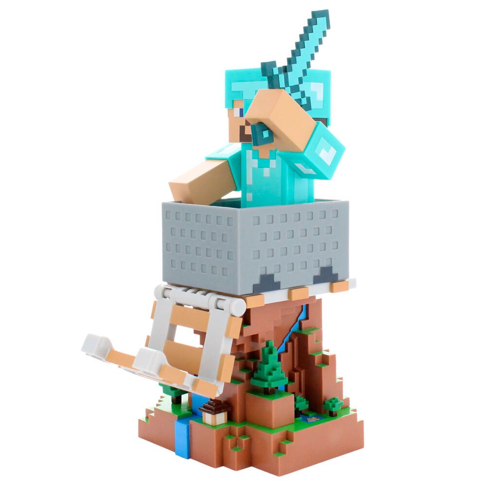 Minecraft Diamond Steve Cable Guy 20 cm slika 5