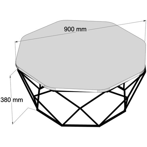 Woody Fashion Stolić DIAMOND OAK, Diamond - Oak slika 5