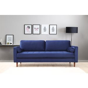 Sofa Rome - Tamnoplava 3-sjedalna