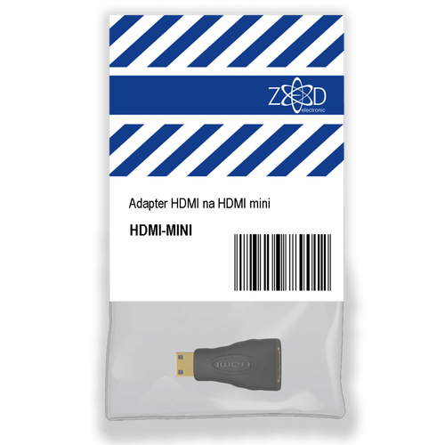 ZED electronic Adapter HDMI mini (muški) - HDMI input (ženski) - HDMI-MINI slika 1