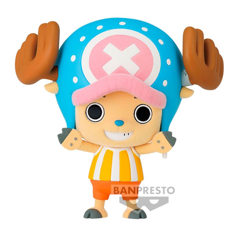 BANPRESTO One Piece Tony Chopper Fluffy Puffy Figura 6cm image