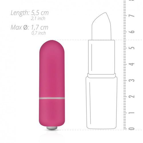 Mini vibrator EasyToys 10 Speed, ružičast slika 6