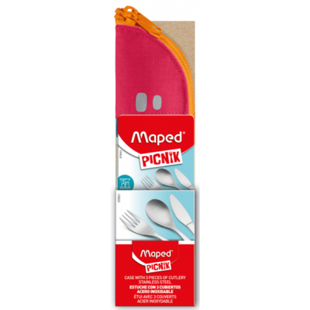 Maped Pribor za jelo pink slika 1