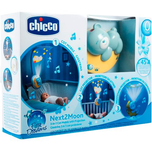 Chicco vrtuljak next2moon plavi slika 6