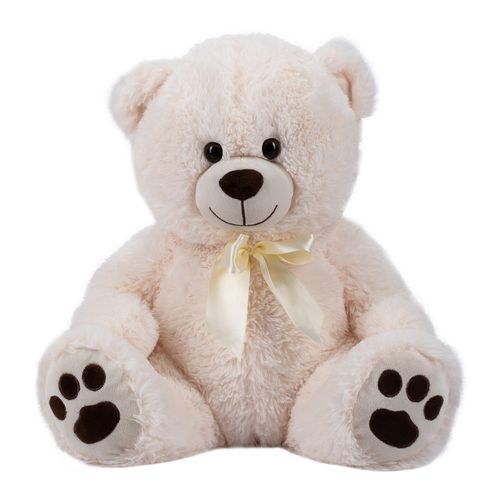 FREE 2 PLAY pliš medo Cuddly bijeli, 38 cm 84874 slika 1