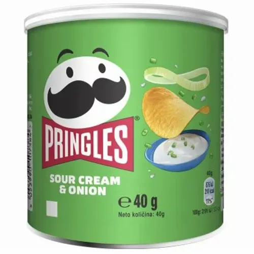 PRINGLES ČIPS PAVLAKA I LUK 40G slika 1