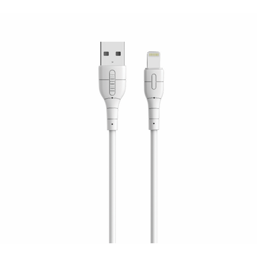 Kabel FIREBIRD by ADDA USB-303-WH, Charge+Data, USB-A na 8Pin, 2.1A,1m, bijeli slika 1