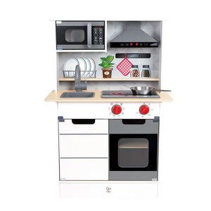 Hape Drvena kuhinja Super Serve Kitchen Playset E3211A