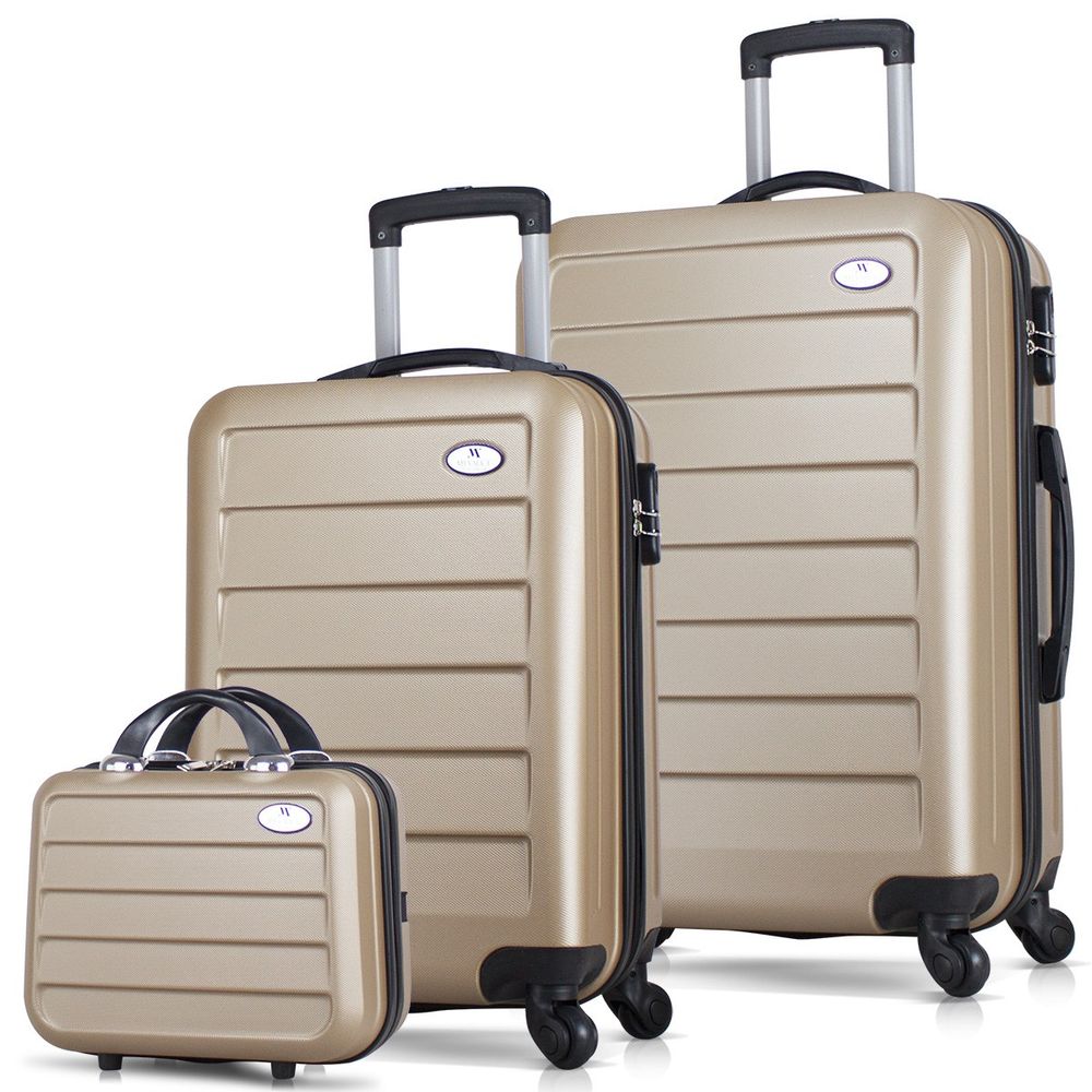 Set Kofera 8558 Gold (3 Komada) slika 1