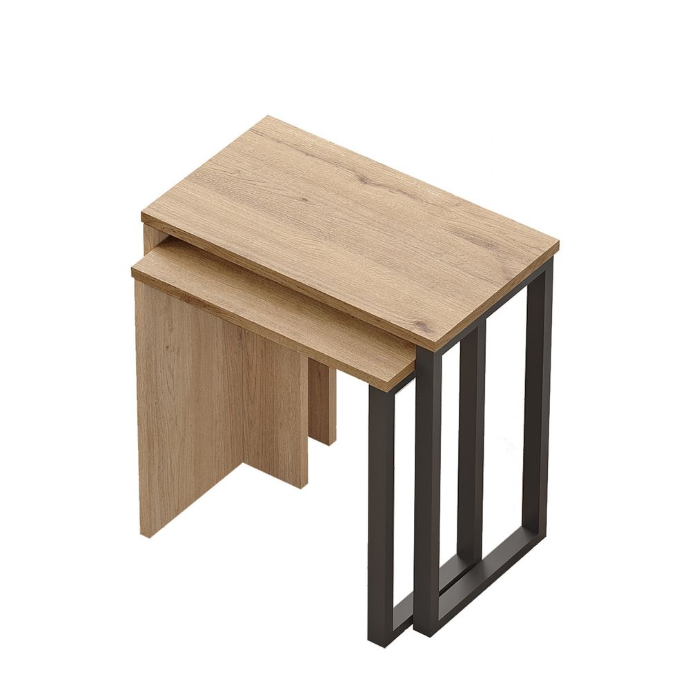 Nesting Table On7-S - Walnut  (2 Pieces) slika 6