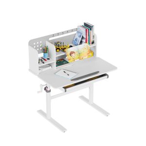 Podesivi dječji stol Study 5.0 sivi 90 cm