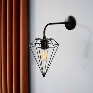 Elmas - 6301 Black Wall Lamp