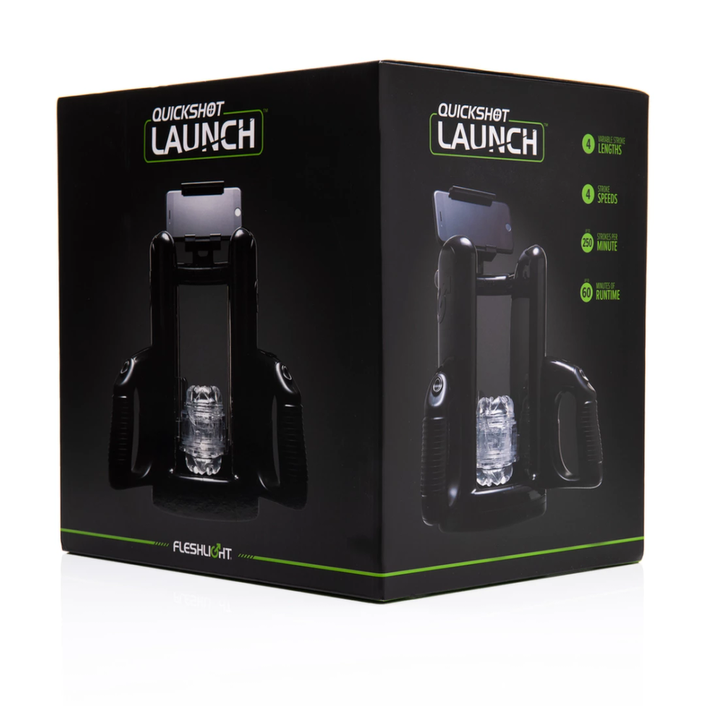 Fleshlight - QUICKSHOT LAUNCH Crna slika 2