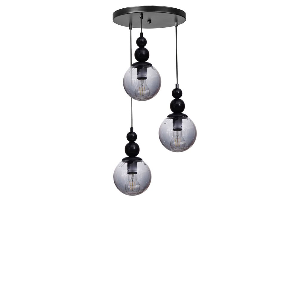 Opviq Luster 829, siva, crna slika 3