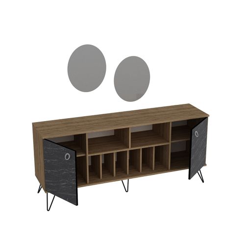 Lorenz Ayna Walnut
Black Console slika 5