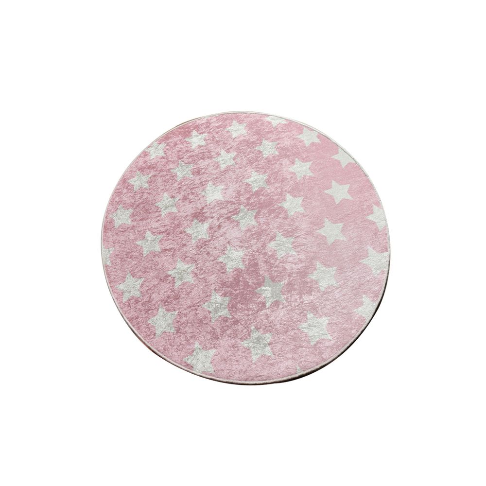Yıldız - Pink & White Tepih (140 cm) slika 4